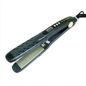 Prancha Digital Fast Liss Titanium Grafite Gold