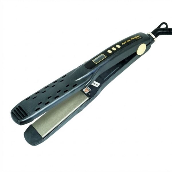 Prancha Digital Fast Liss Titanium Grafite Gold